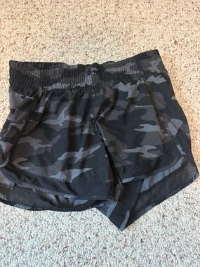 Athleta Camo Athletic Shorts